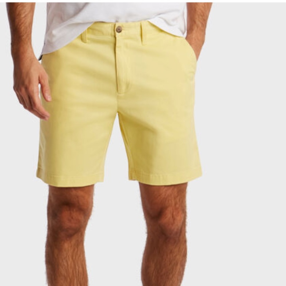 NWT NAUTICA yellow shorts size boys 18 w/ …